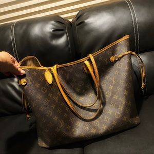 Louis Vuitton Neverfull GM bag. Authentic
